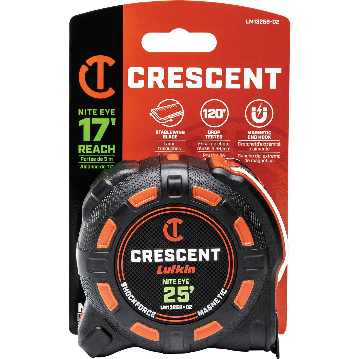 25 NITEEYE TAPE MEASURE