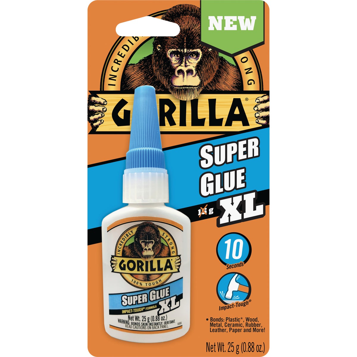 Gorilla 0.88 Oz. Super Glue XL 354628