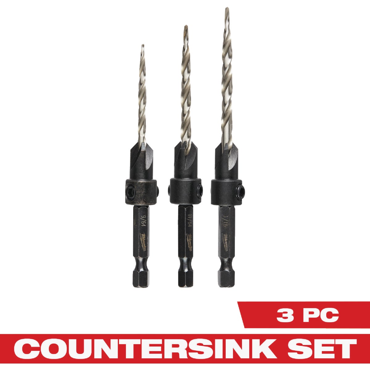 3PC COUNTERSINK SET