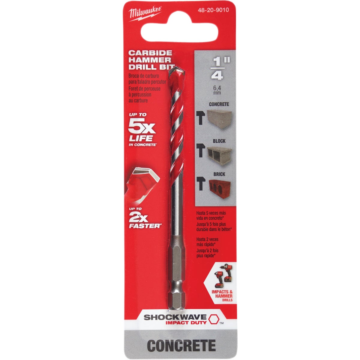 1/4" DRILL BIT