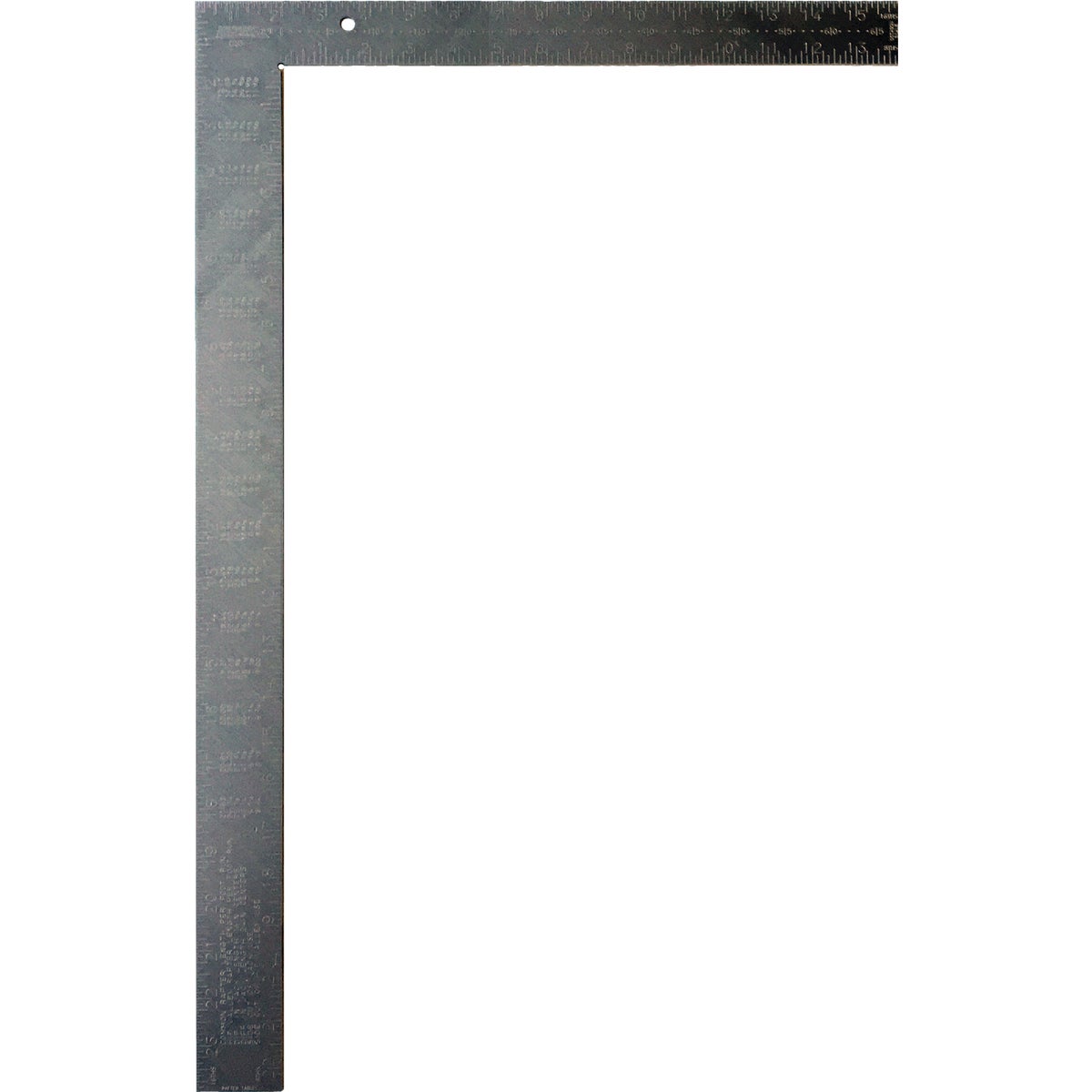 Johnson Level Aluminum Carpenter's Square with Tables 365624