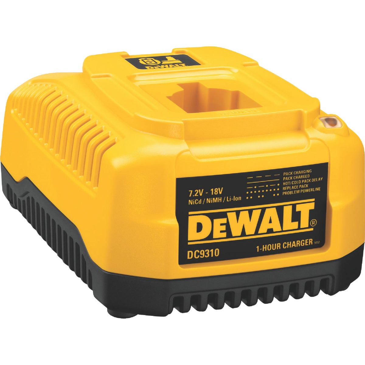 DeWalt 7.2-Volt to 18-Volt Nickel-Cadmium/Nickel-Metal Hydride/Lithium-Ion Fast Battery Charger 366587