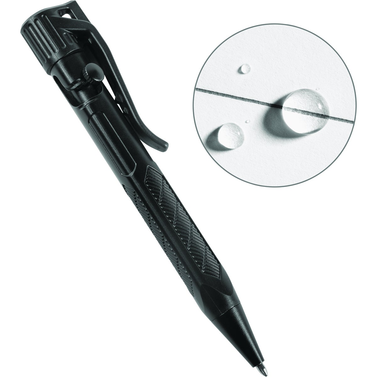 Weatherproof Mini-bolt Pen With Black Ink - Model 20k
