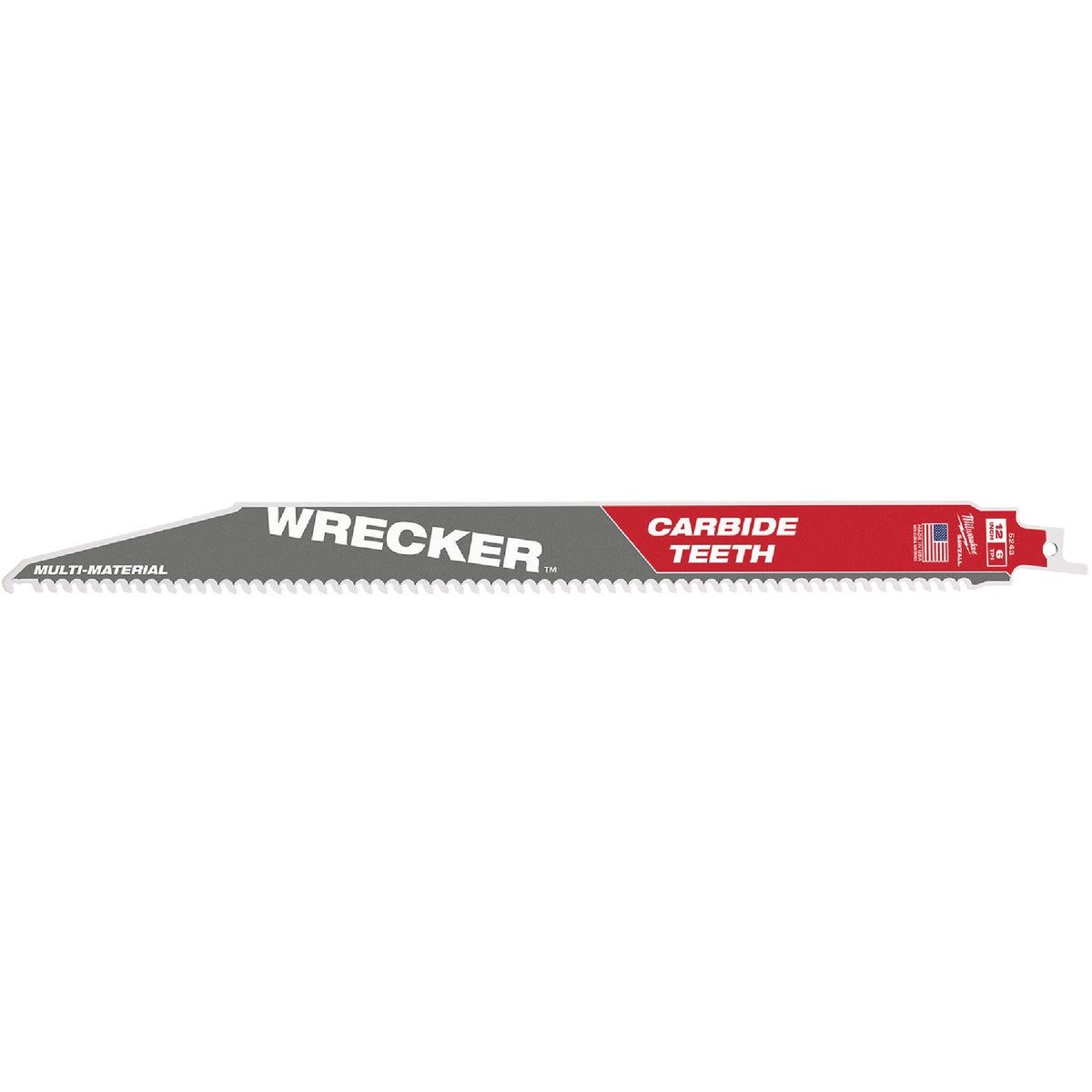 12" 6TPI WRECKER BLADE