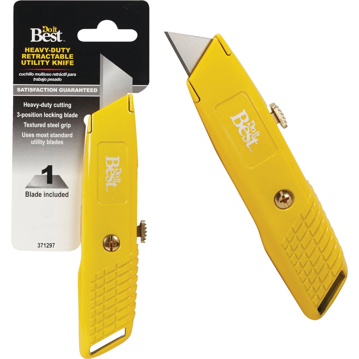 Do it Best Heavy-Duty Retractable Utility Knife 371297