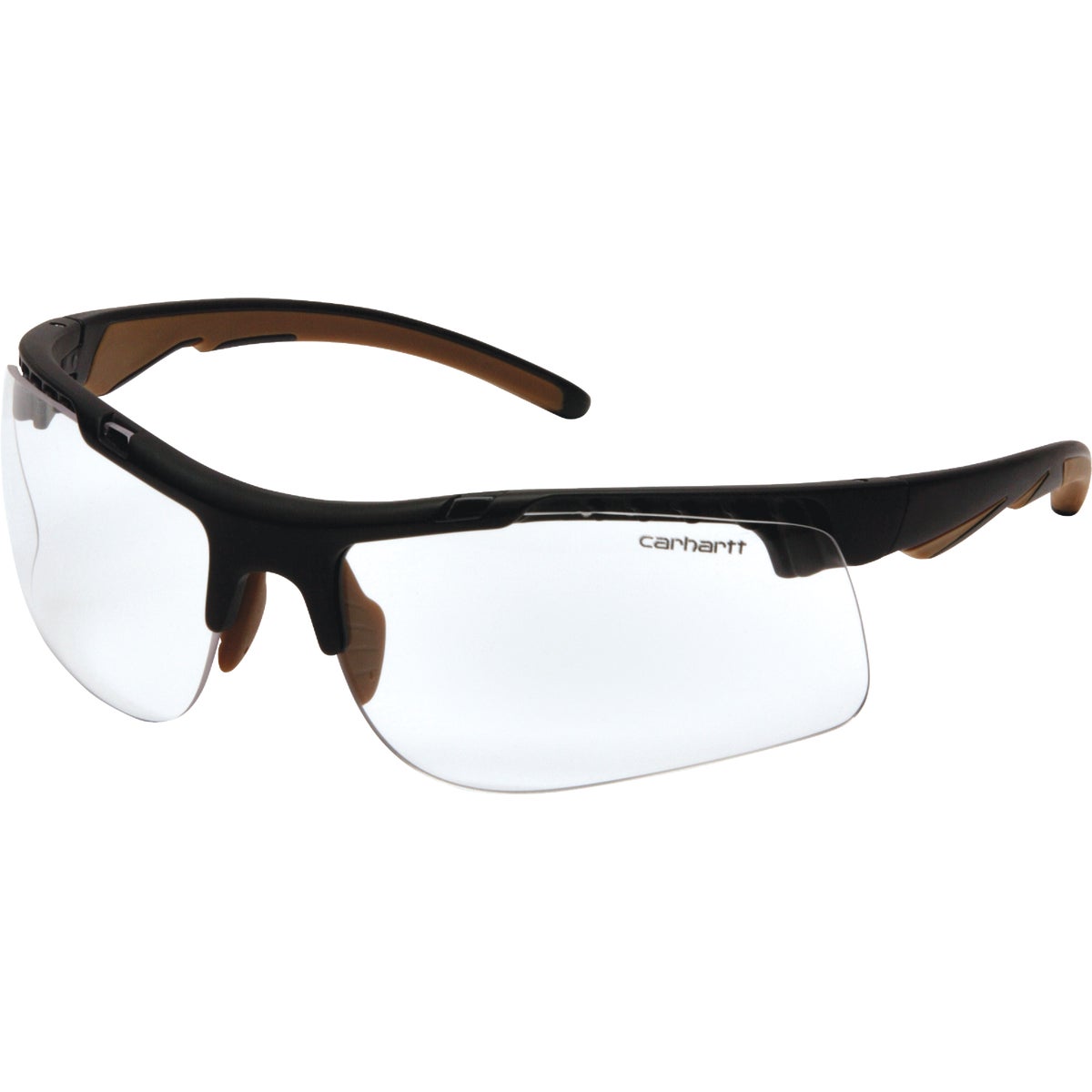 CLR/AF BLK SAFTY GLASSES