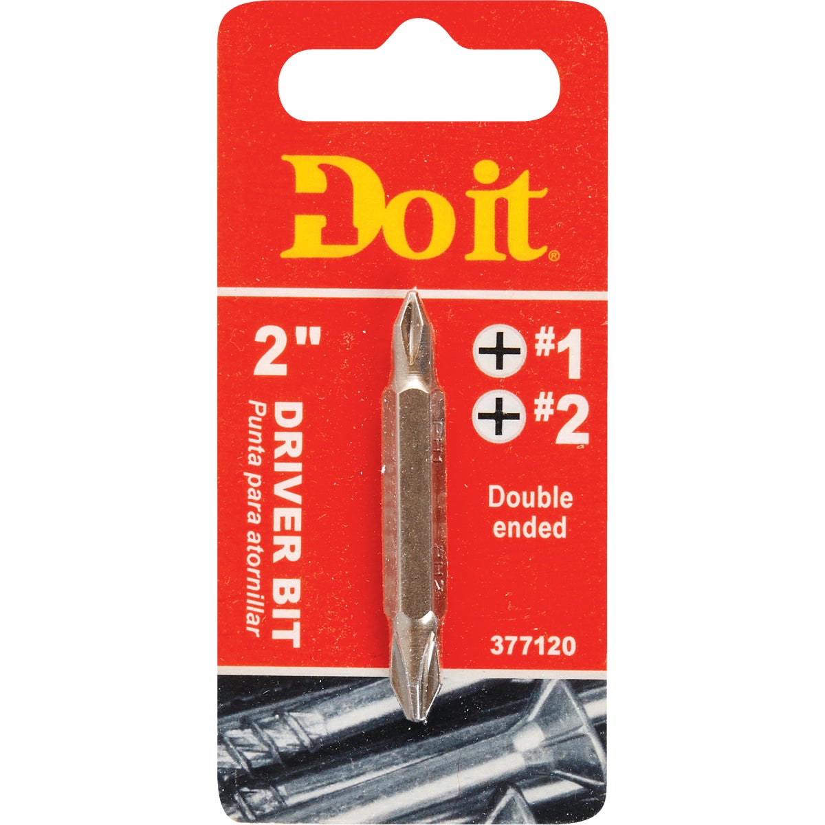 Do it Phillips #1 Phillips Double-End Screwdriver Bit 377120