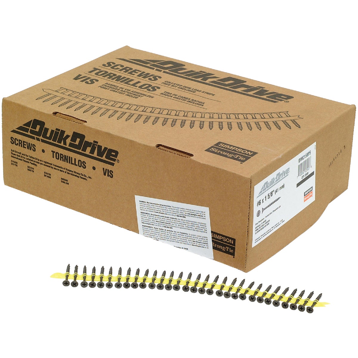 1-5/8" DRYWALL SCREW