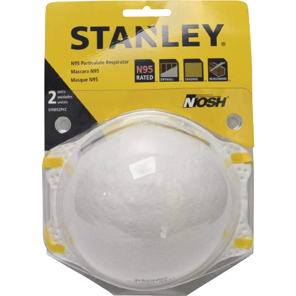 STANLEY N95 RESPIRATOR