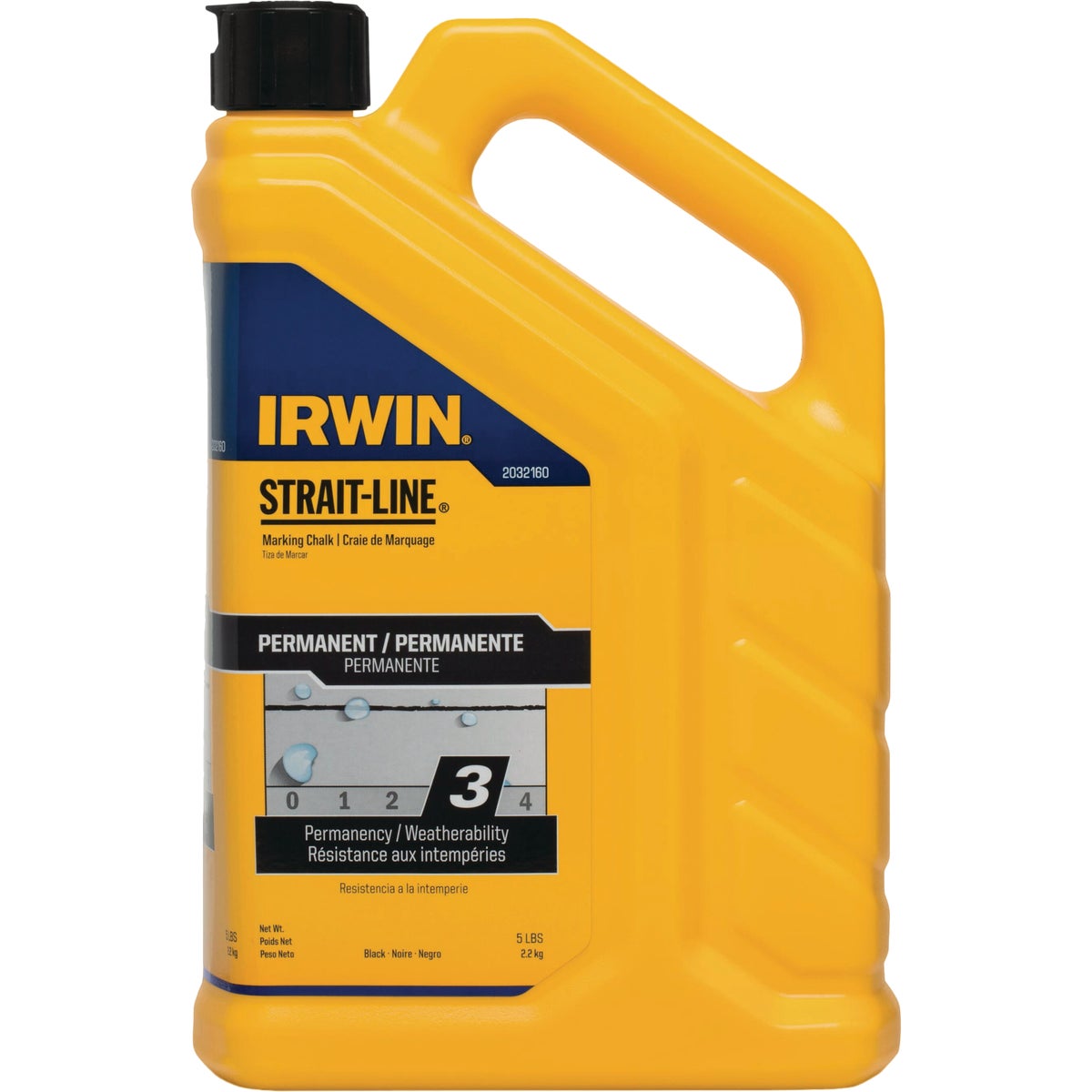 2032160 Irwin STRAIT-LINE Permanent Marking Chalk