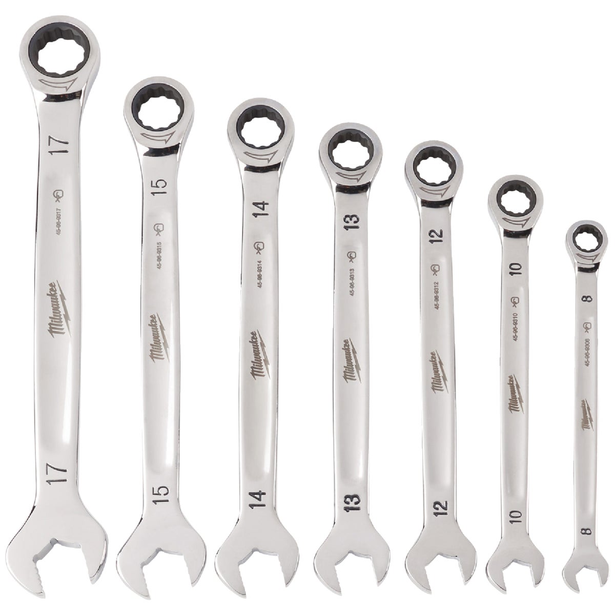 7PC MET RATCH WRENCH SET