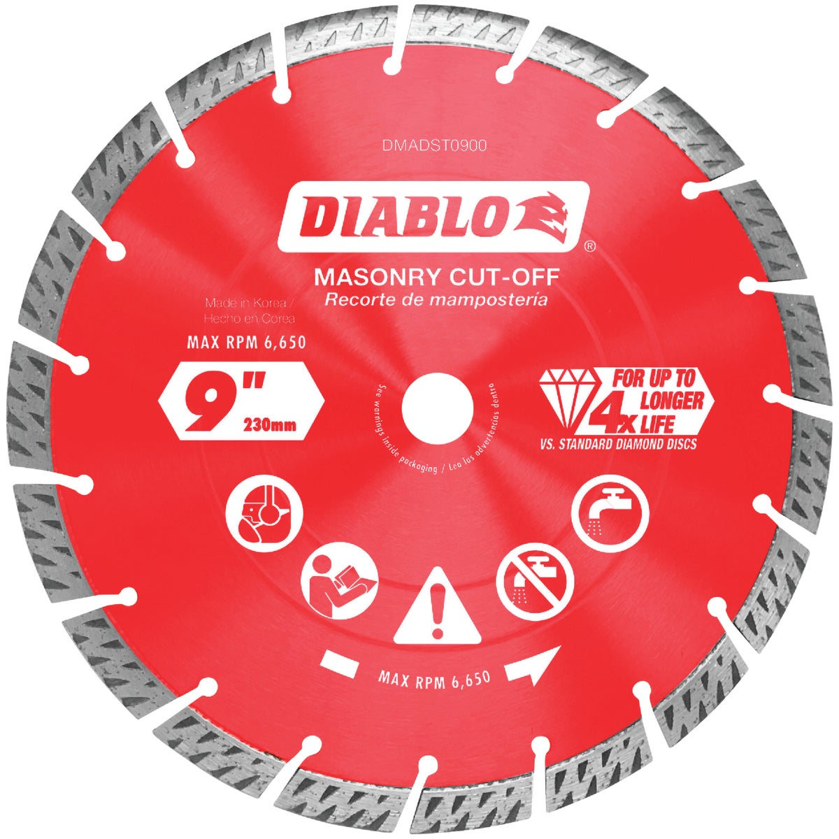 9" DIAMOND MASONRY DISC