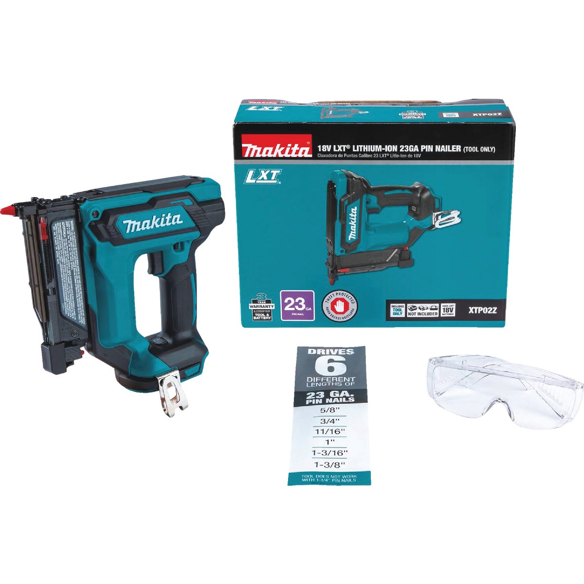 18V LXT 23GA PIN NAILER