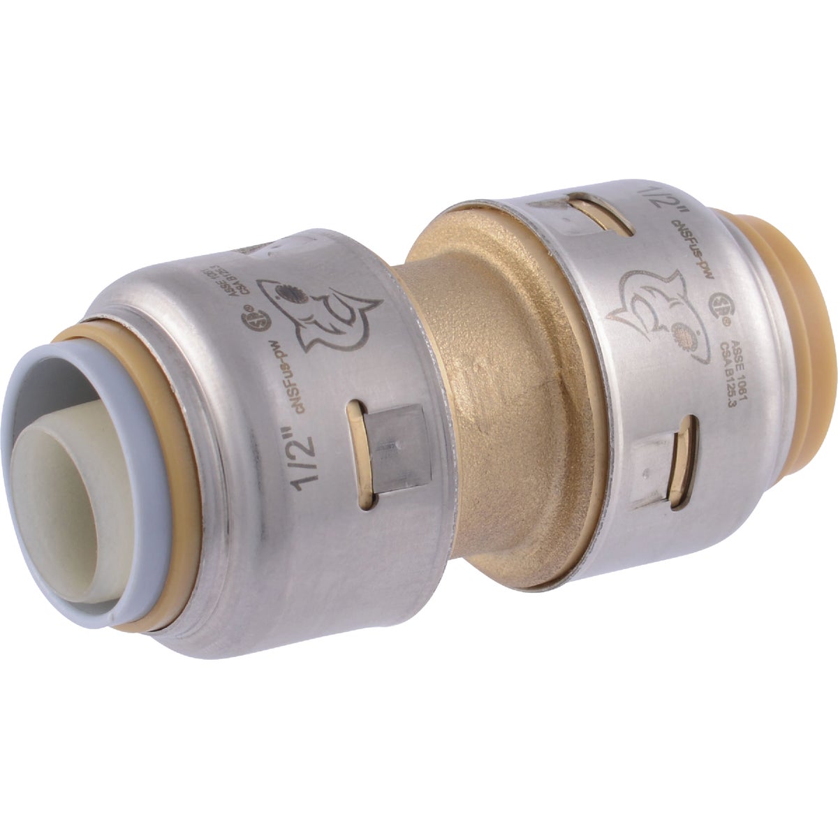 SharkBite Push-to-Connect Polybutylene Conversion Coupling 400350