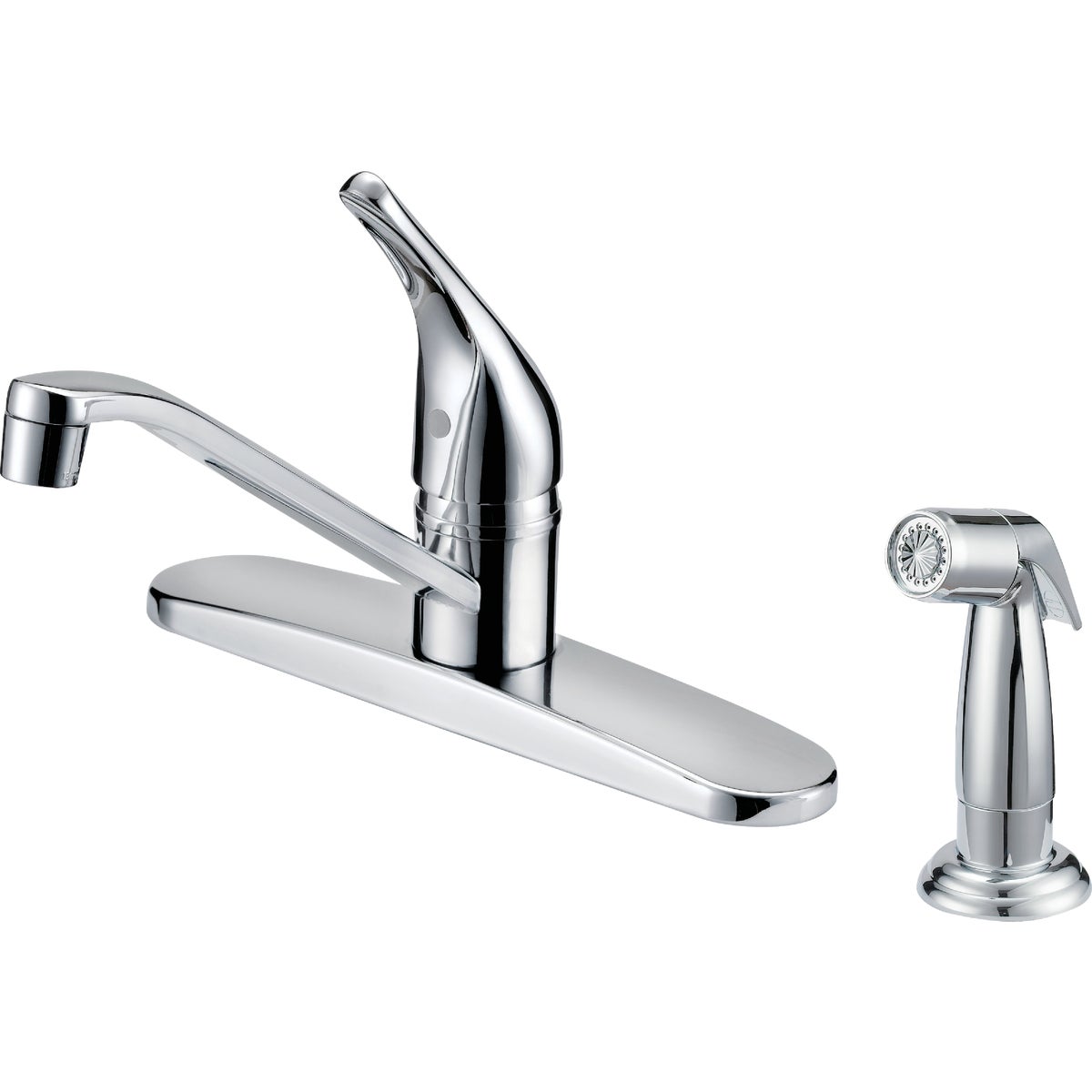 Home Impressions Single Lever Handle Kitchen Faucet With Sprayer 400665