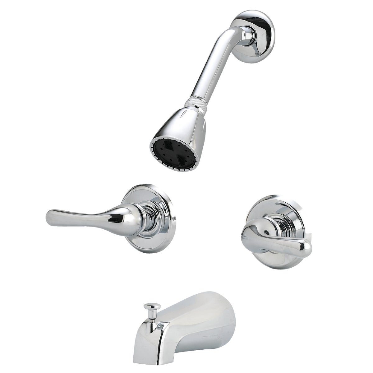 Home Impressions 2-Metal Lever Handle Tub And Shower Faucet 400713
