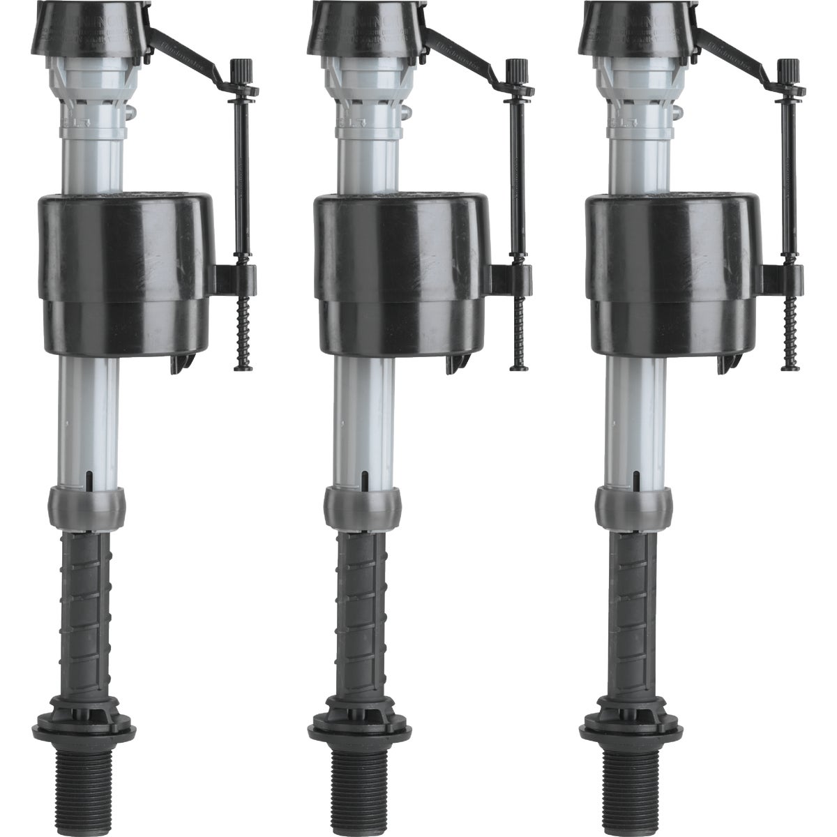 Fluidmaster 3.5 - 7 GPF Plastic Universal Anti-Siphon Fill Valve (3 Ct.) 400965