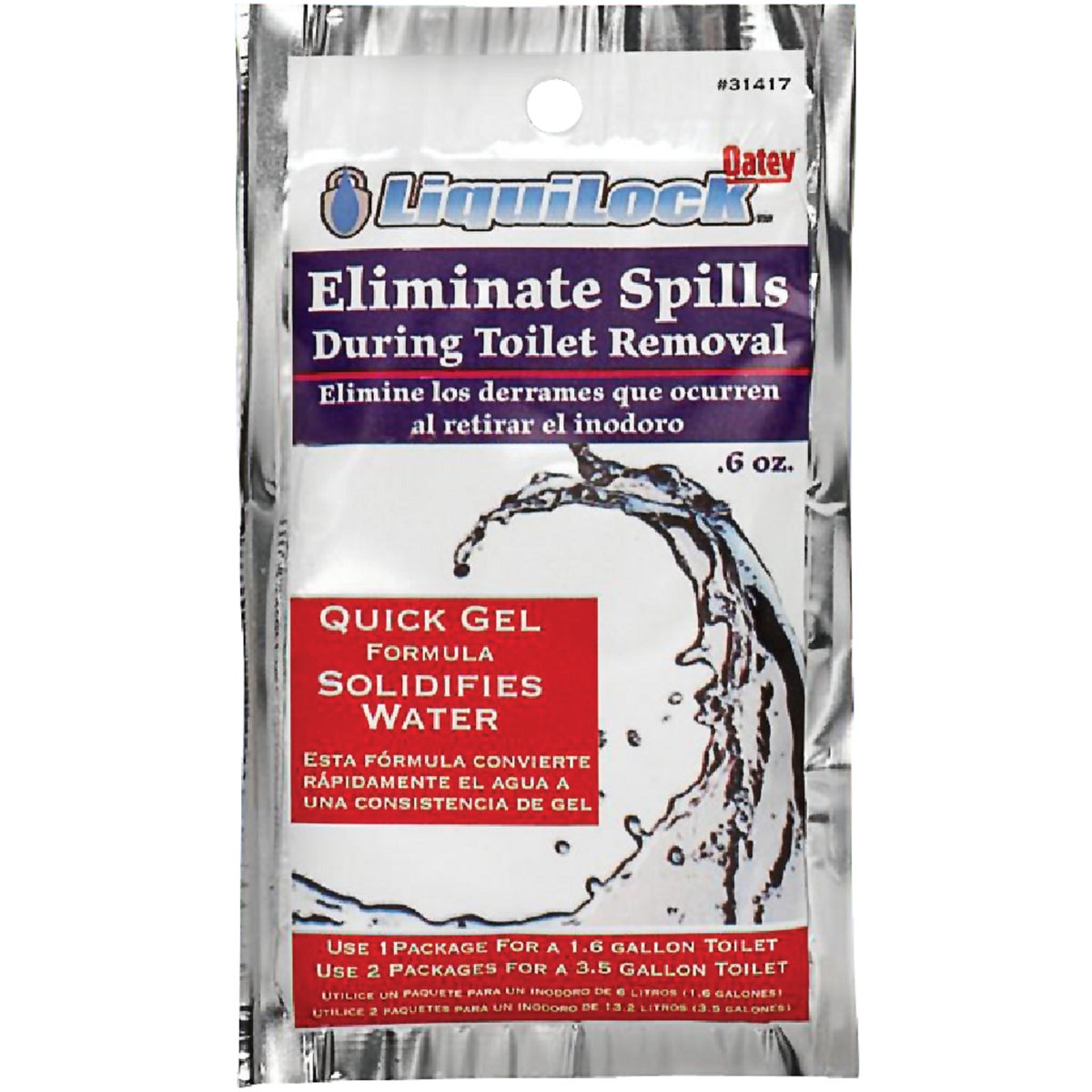 LiquiLock Toilet Installation Gel 401166