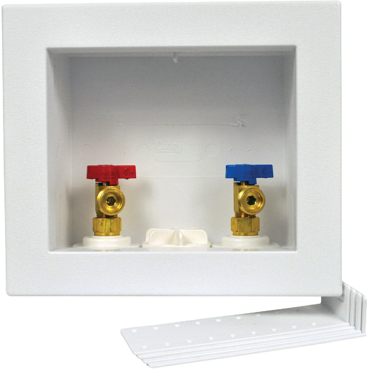 Oatey Quadtro Washington Machine Outlet Box with PEX Connection 401612