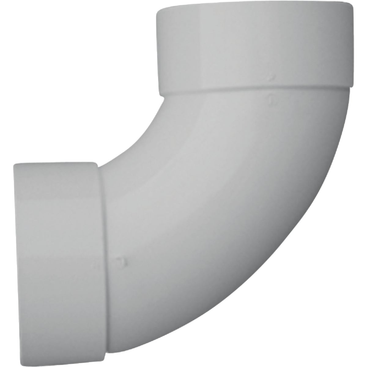 6" 90D S&D PVC SAN ELBOW