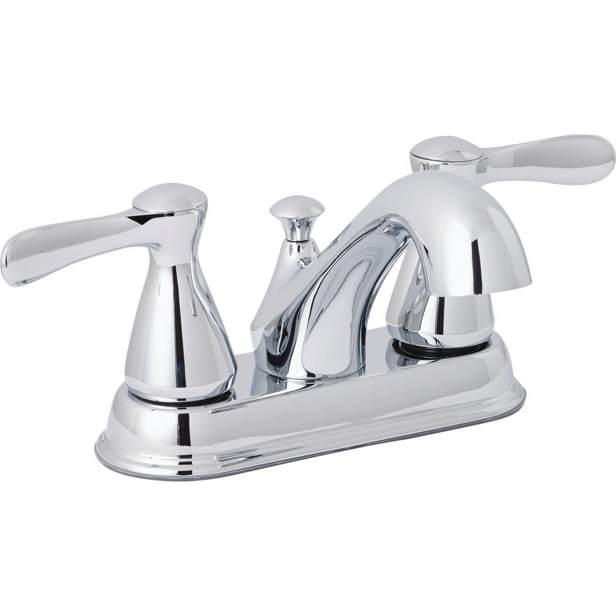 Home Impressions Traditional Style 2-Handle 4 In. Centers Bathroom Faucet With Pop-Up 404275