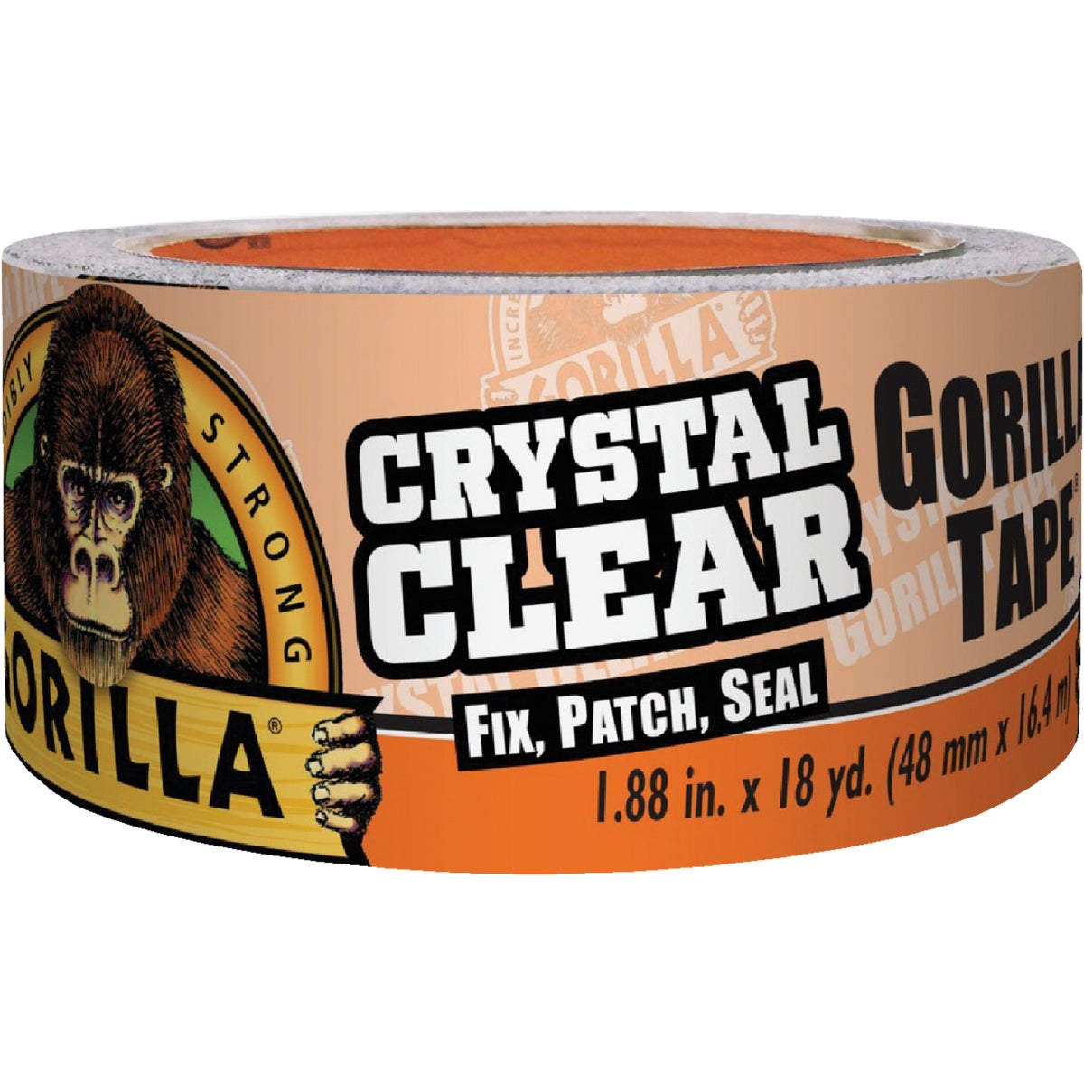 Gorilla Crystal Clear Duct Tape 404914
