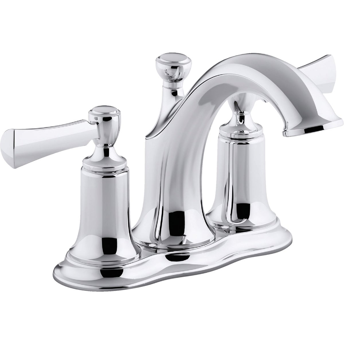 Kohler Elliston 4 In. Centerset Bathroom Faucet with Pop-Up 405271
