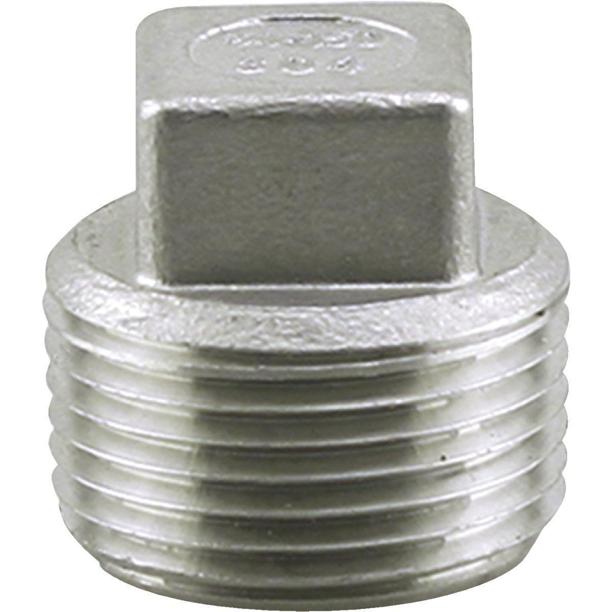 3/4" 304SS SQ HD PLUG