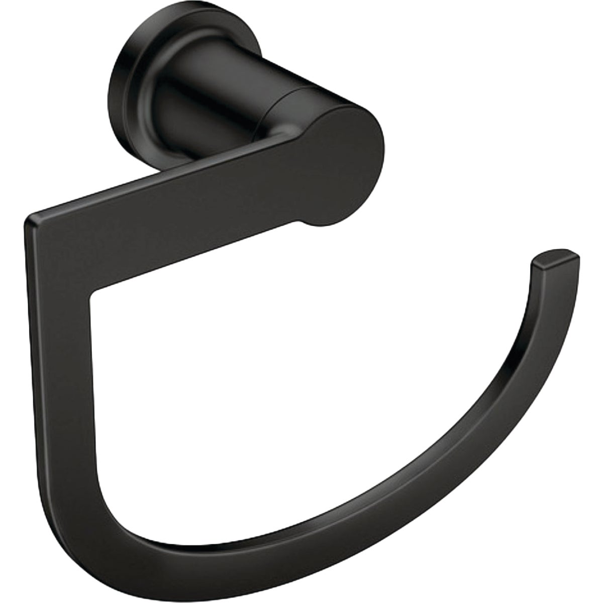 BLK RINZA TOWEL RING