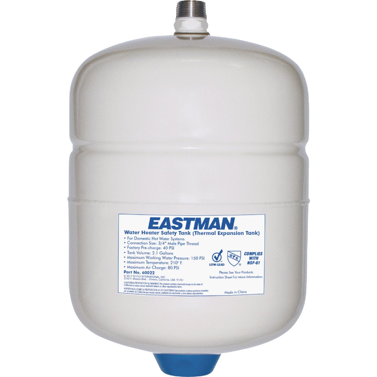 2GAL WTRHTR EXP TANK