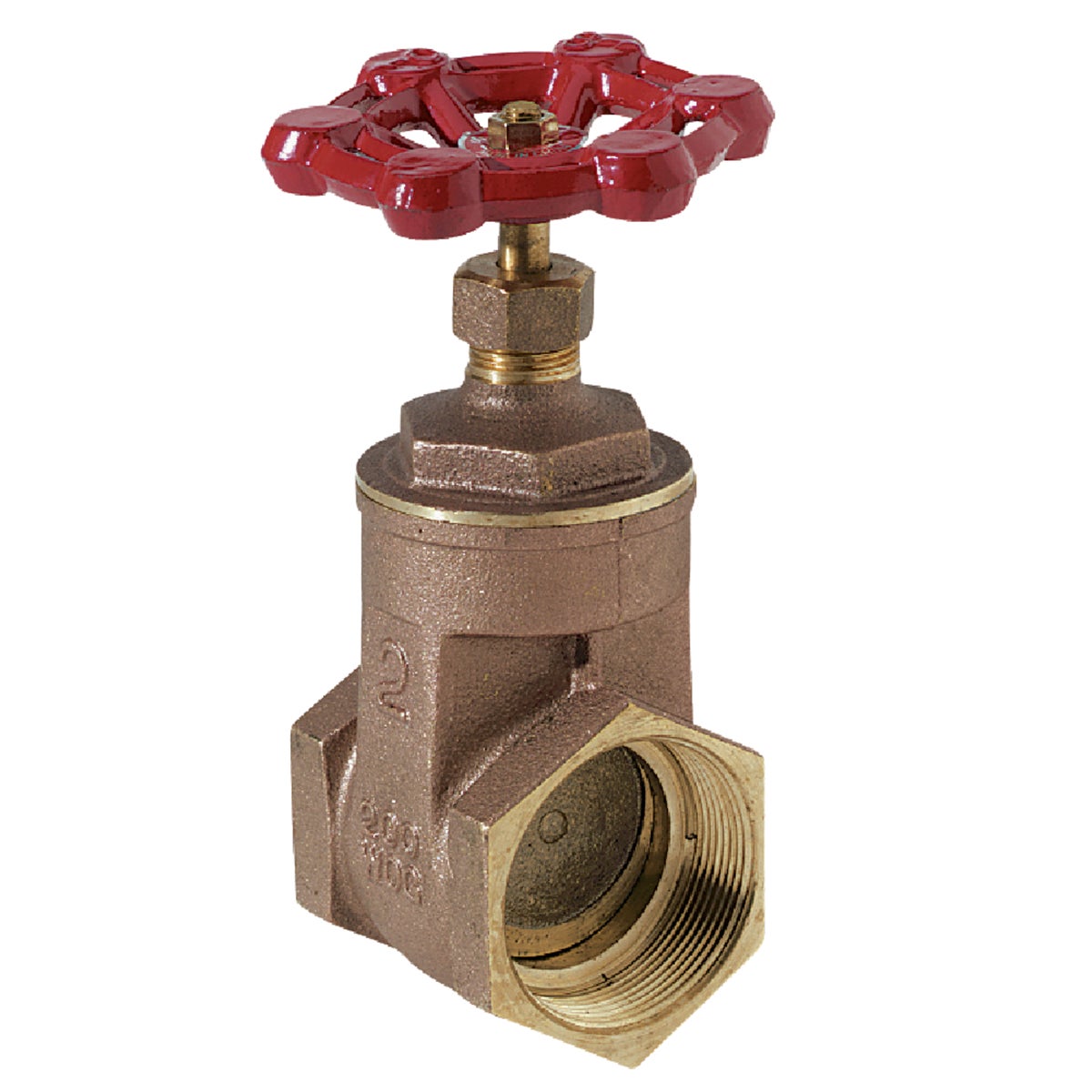 ProLine 2 In. FIPS x 2 In. FIPS Brass Cast Iron Gate Valve 414972