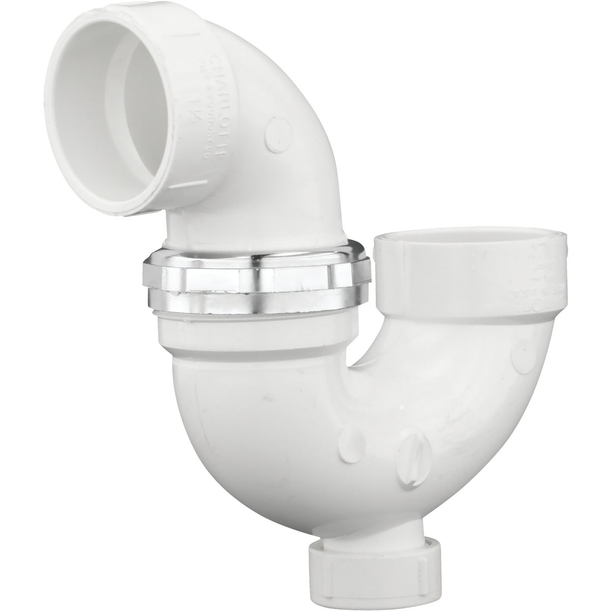 Genova Adjustable P-Trap with Union and Cleanout 416446