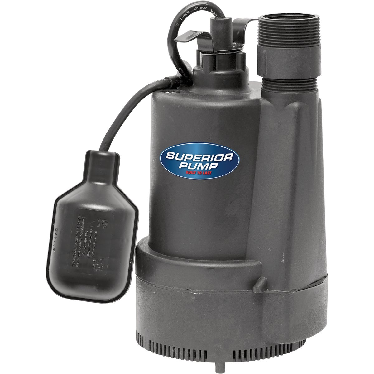 1/3HP PLASTIC SUMP TFS