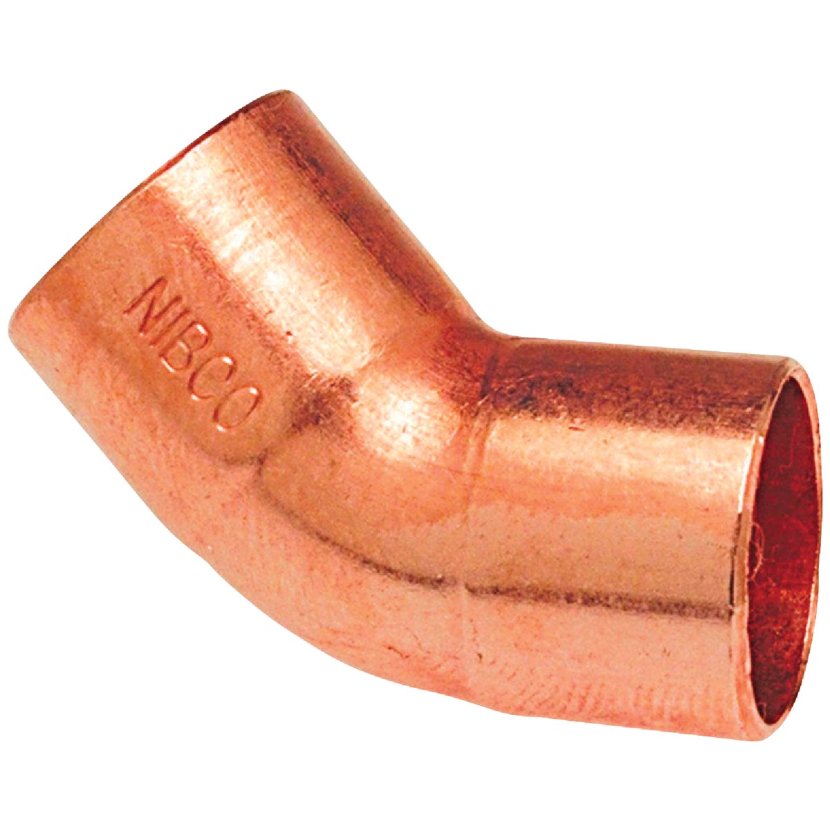 Mueller Streamline 1/2 In. 45 Degree Copper Elbow 418319