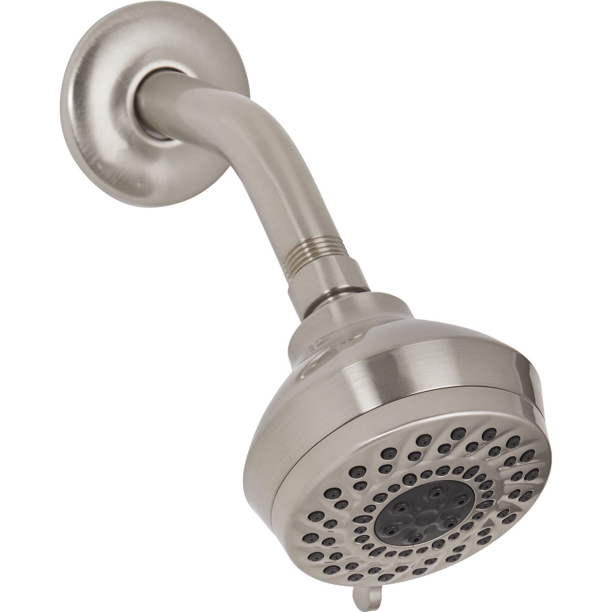 Home Impressions 6-Spray 1.8 GPM Fixed Showerhead, Brushed Nickel 420657