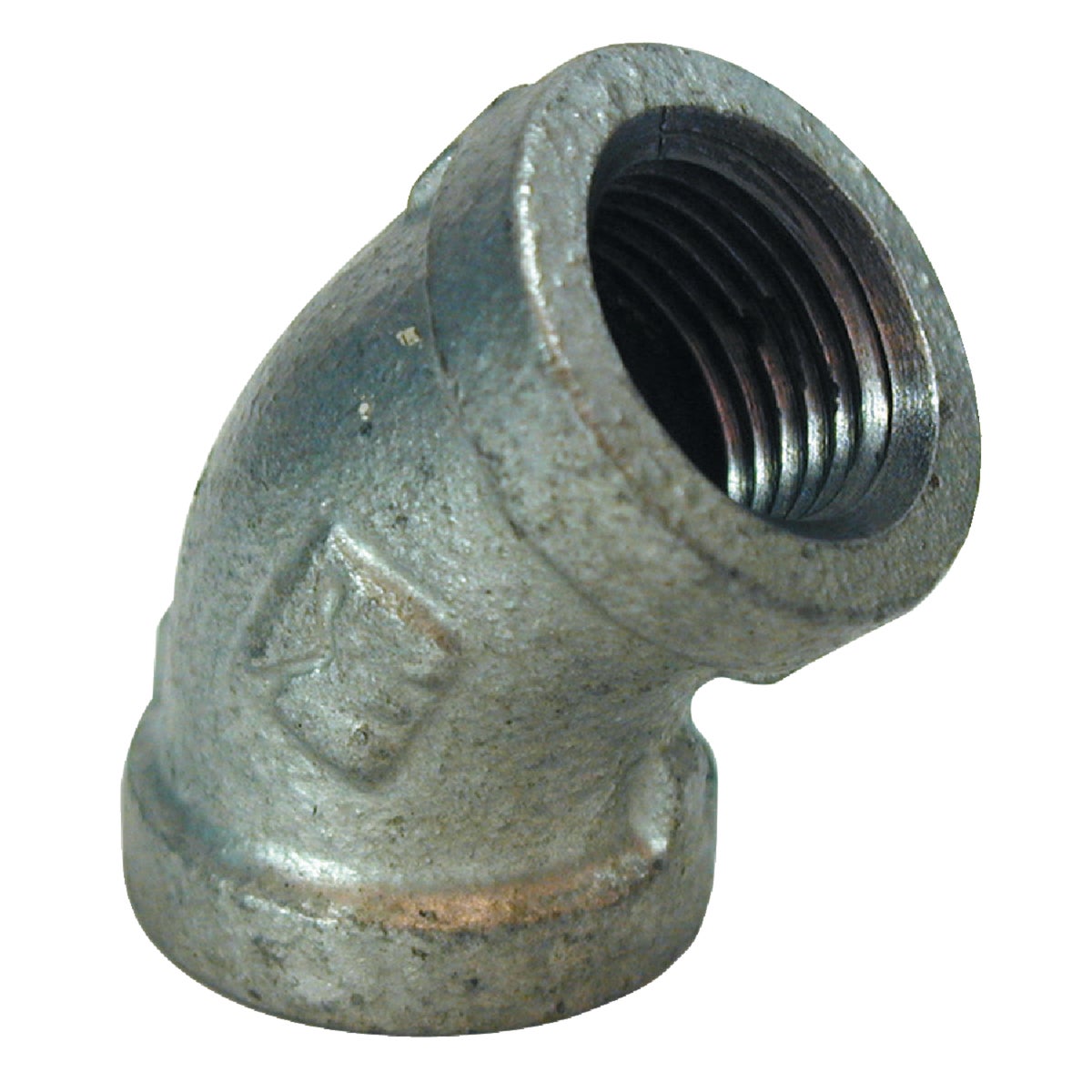 1/8" 45D GALV ELBOW