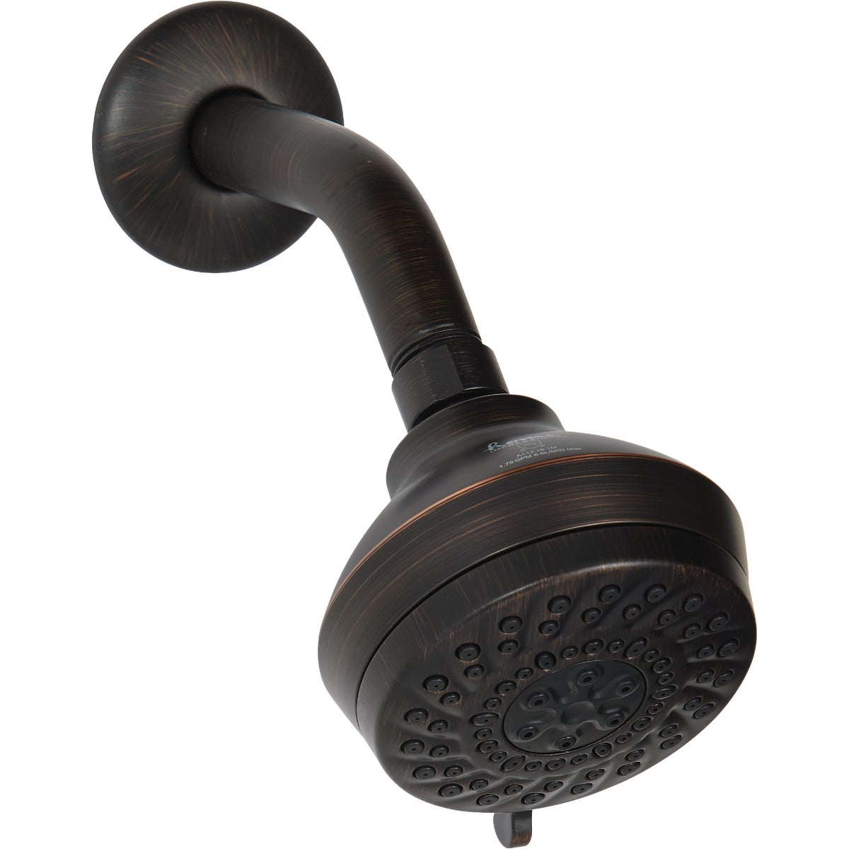 Home Impressions 6-Spray 1.8 GPM Fixed Showerhead, Oil-Rubbed Bronze 422003