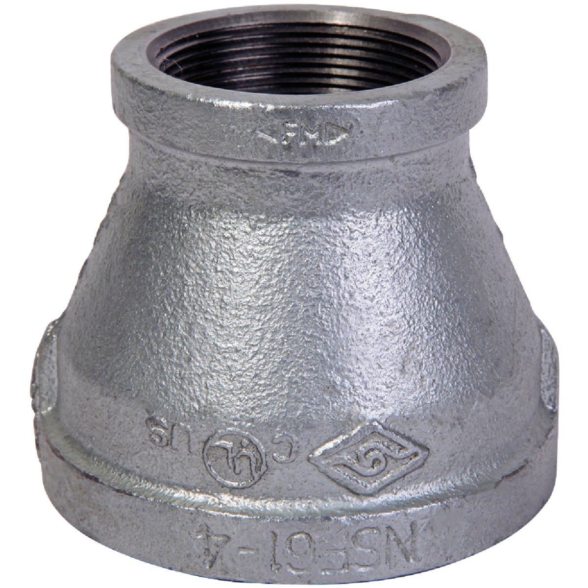 1-1/2X1-1/4GALV COUPLING