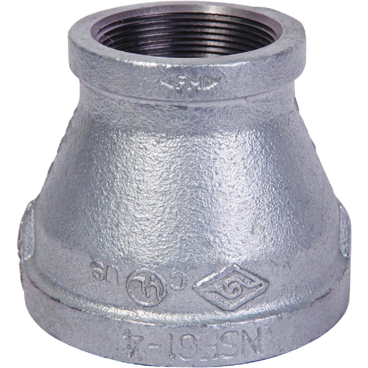 2X1-1/2 GALV COUPLING