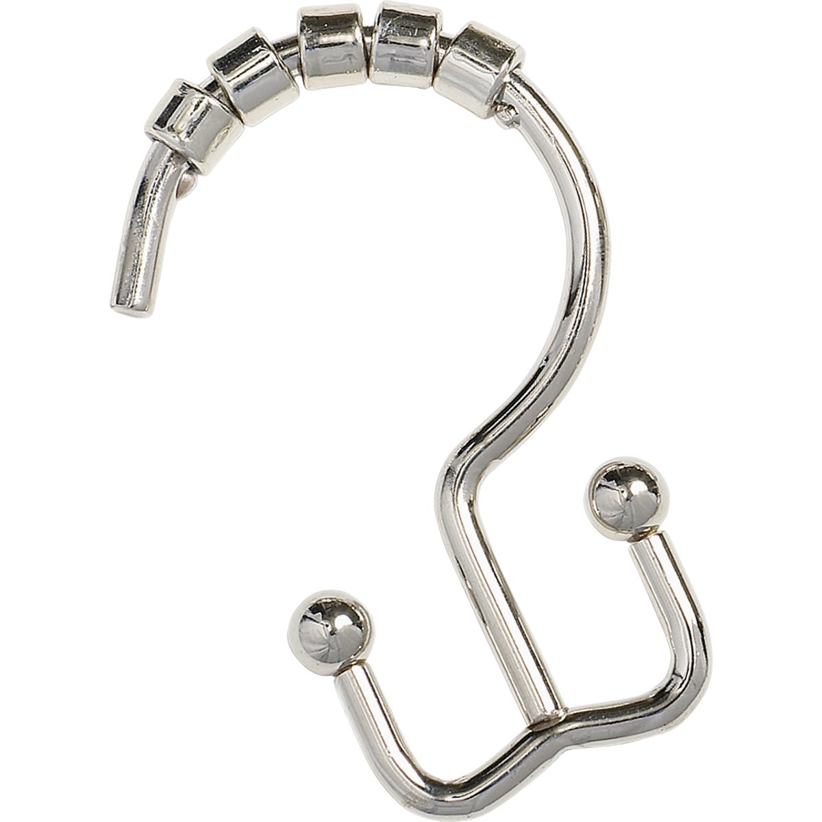 Zenith Double Roller Shower Curtain Hook 423602