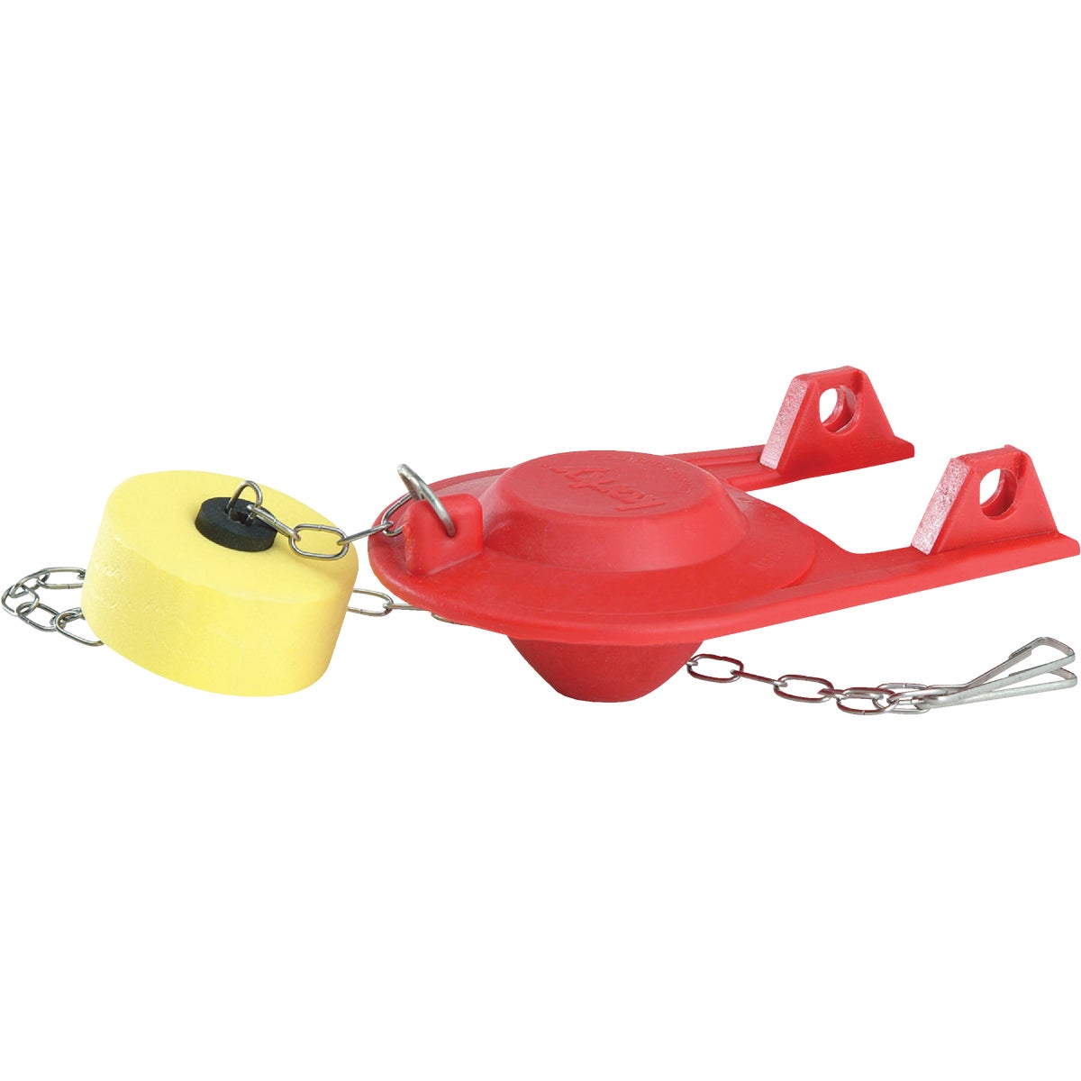 Korky Plus 2 In. Rubber Adjustable Flapper with Float and Chain 425542
