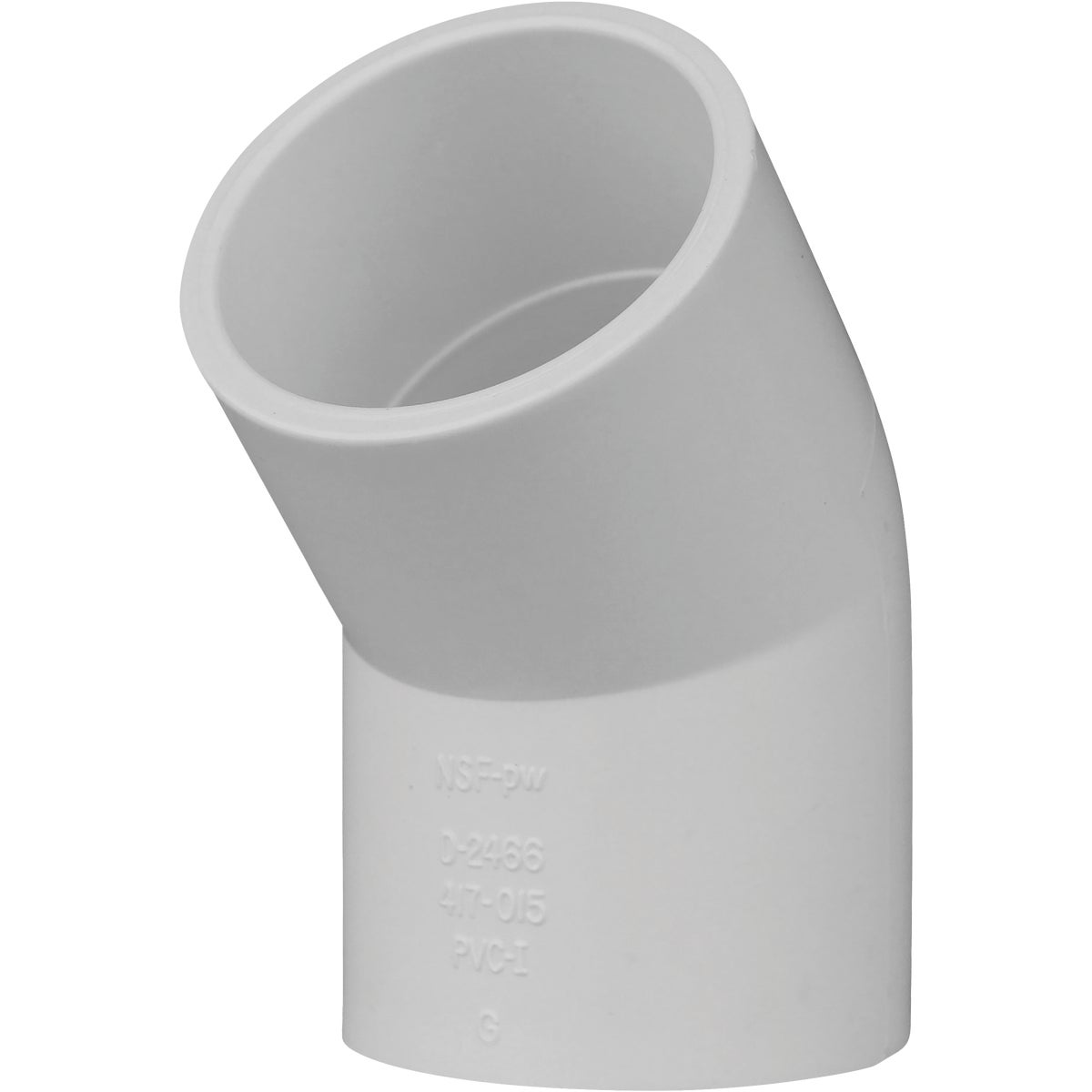 1-1/2" 45D S40 PVC ELBOW