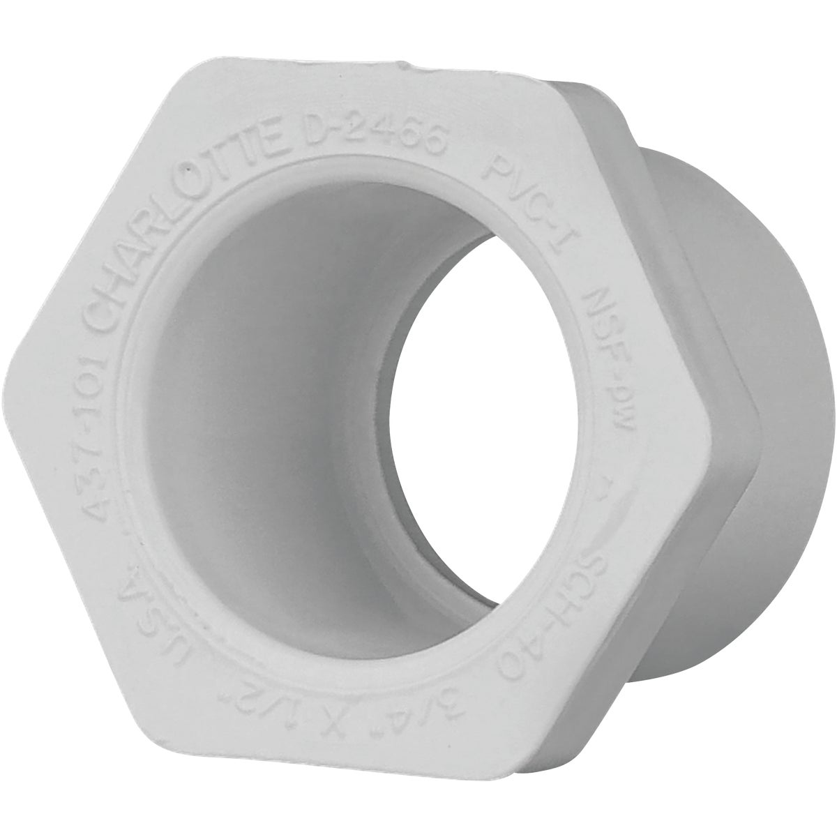 3/4X1/2 PVC SPXS BUSHING