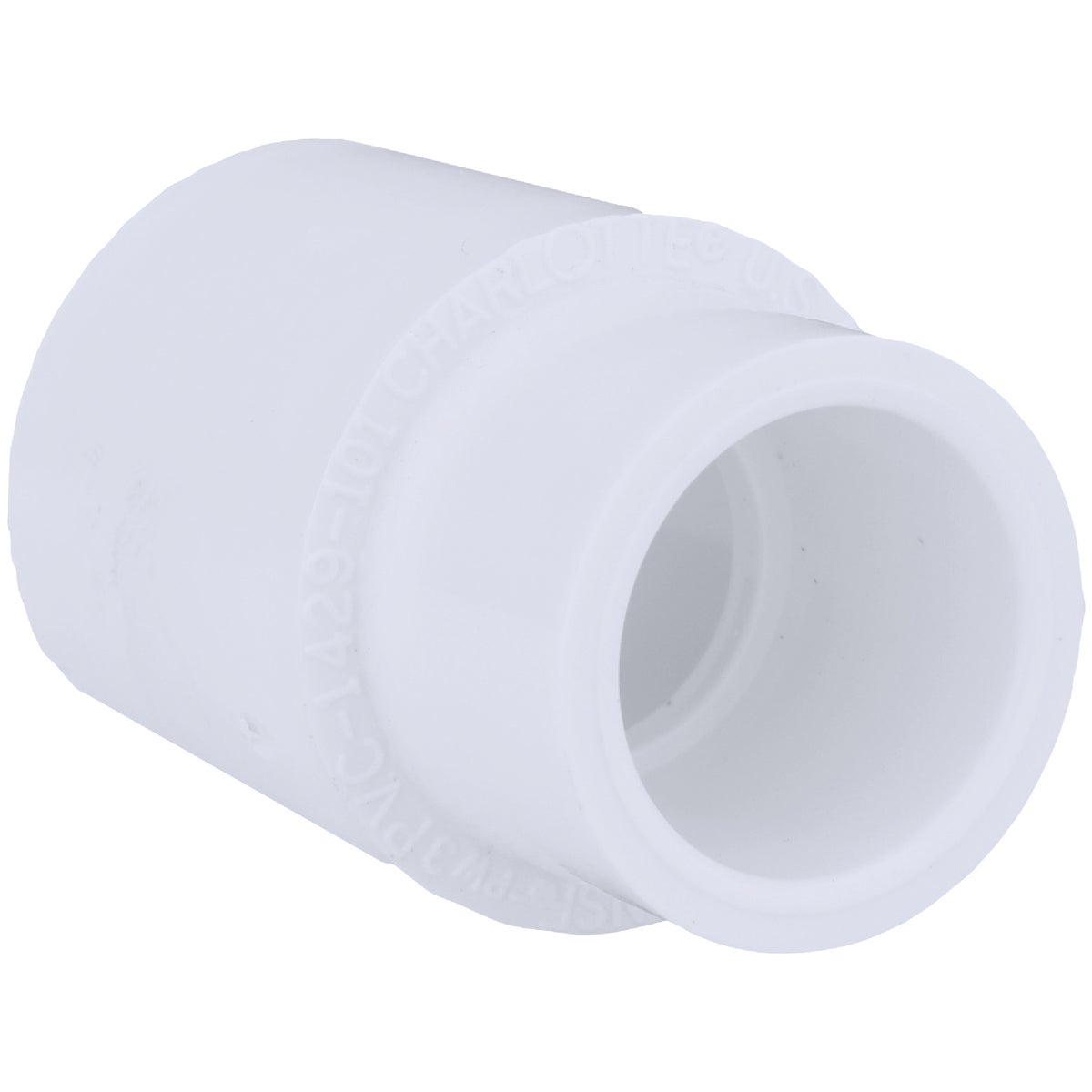 Charlotte Pipe 3/4 In. X 1/2 In. Sch. 40 Slip X Slip Reducing PVC Coupling 435228