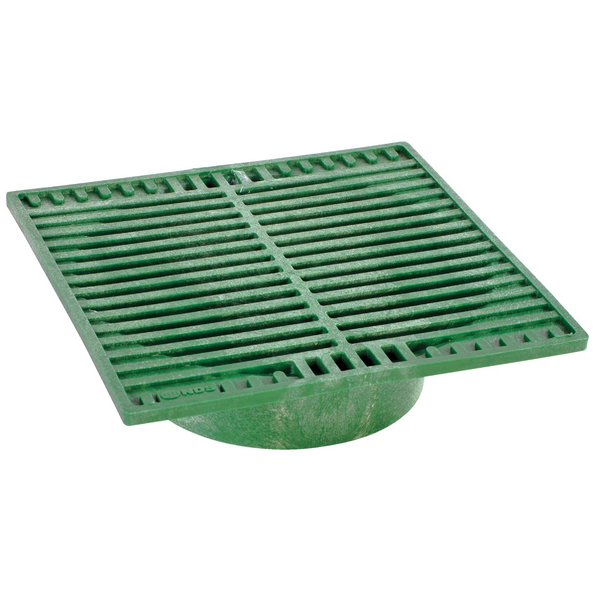 9" GREEN SQUARE GRATE