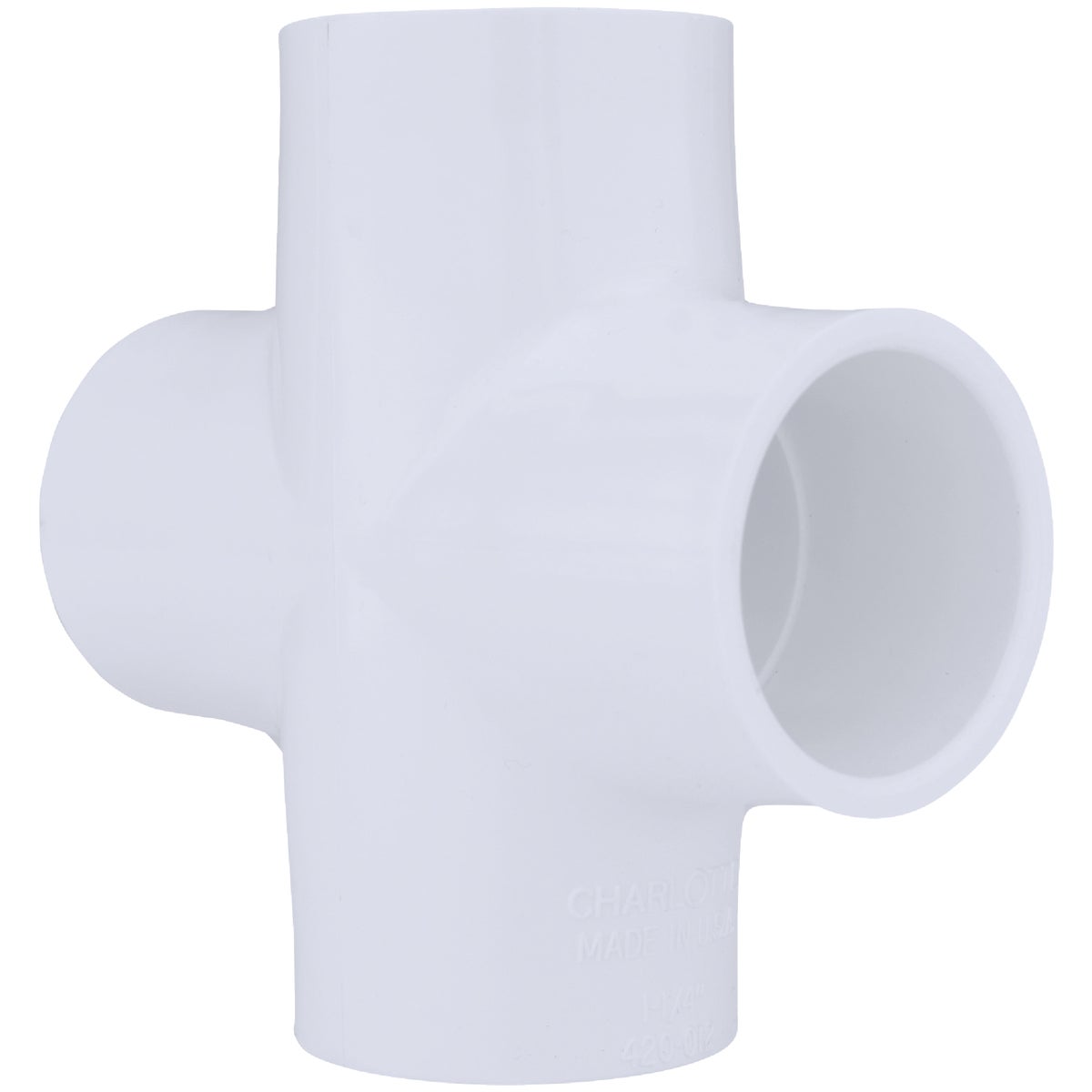 1-1/4" PVC SLIP CROSS