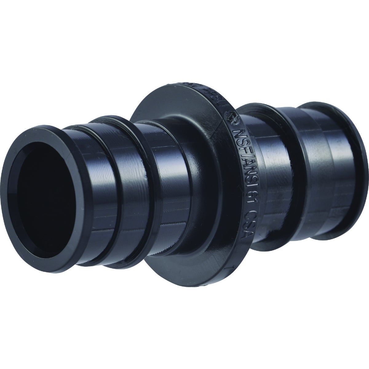 5PK 3/4" POLY COUPLING