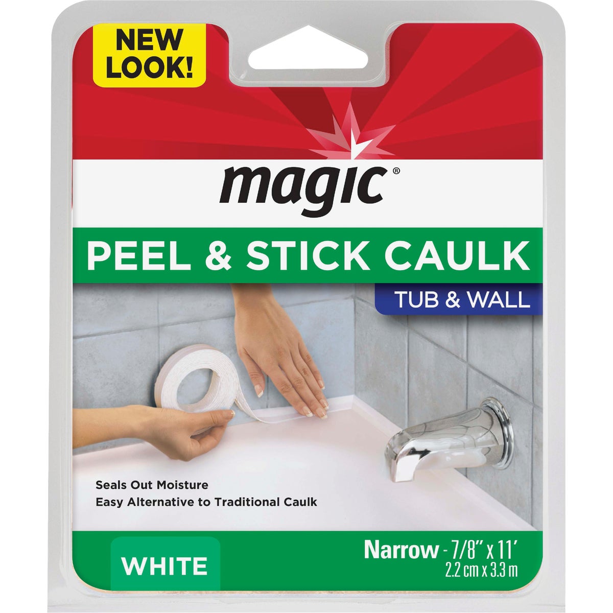 Magic Shower & Wall Caulk Strip 439626