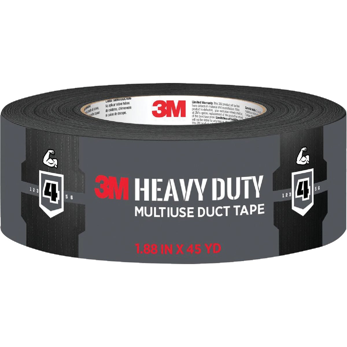 1.88"X55YD BLK DUCT TAPE