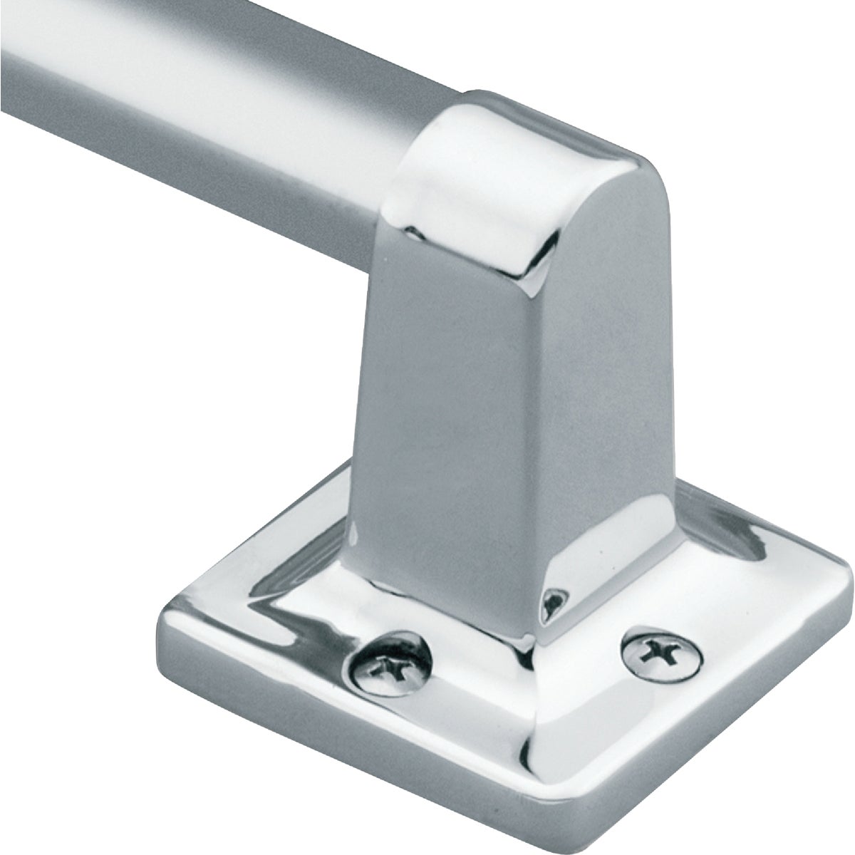 Moen Home Care 16 In. x 7/8 In. Exposed Screw Grab Bar, Chrome 440936